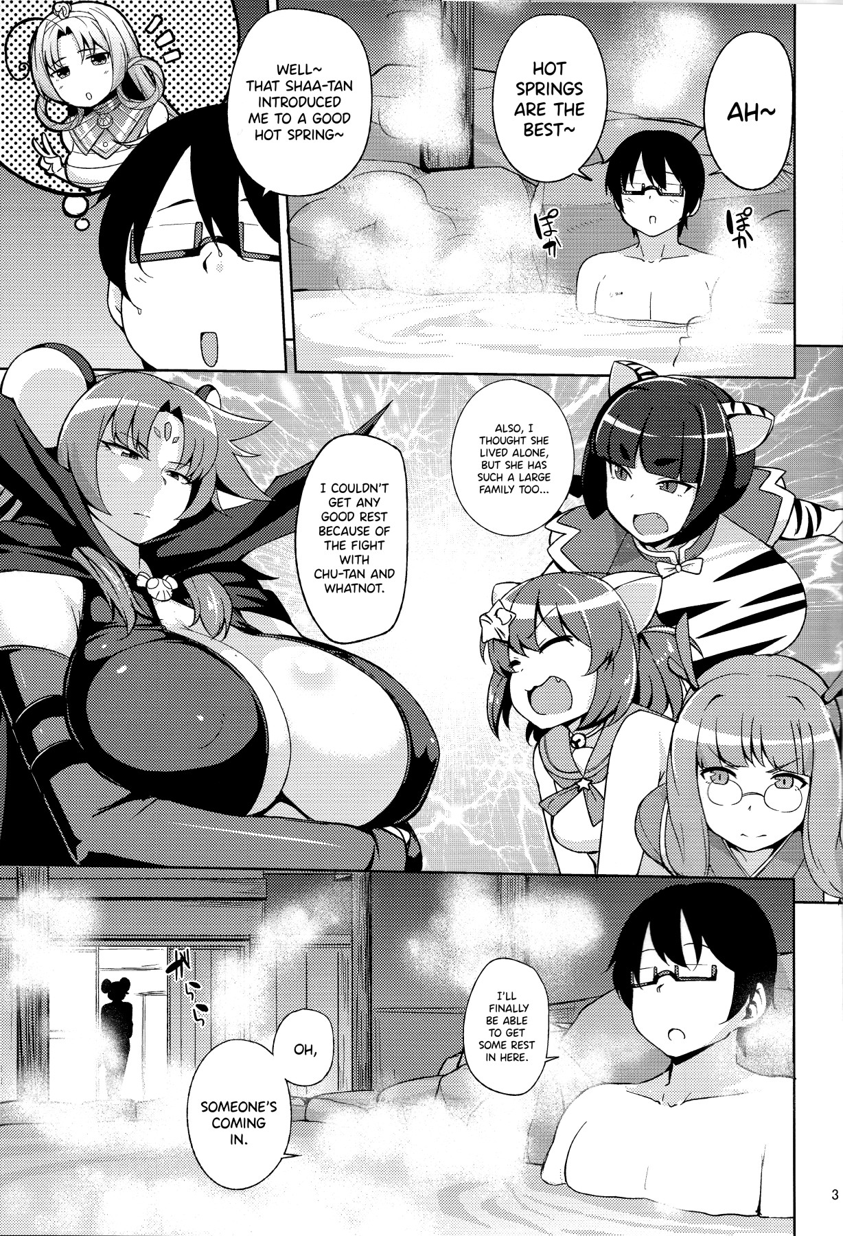 Hentai Manga Comic-Fucking A Mouse Girl At The Hotsprings-Read-2